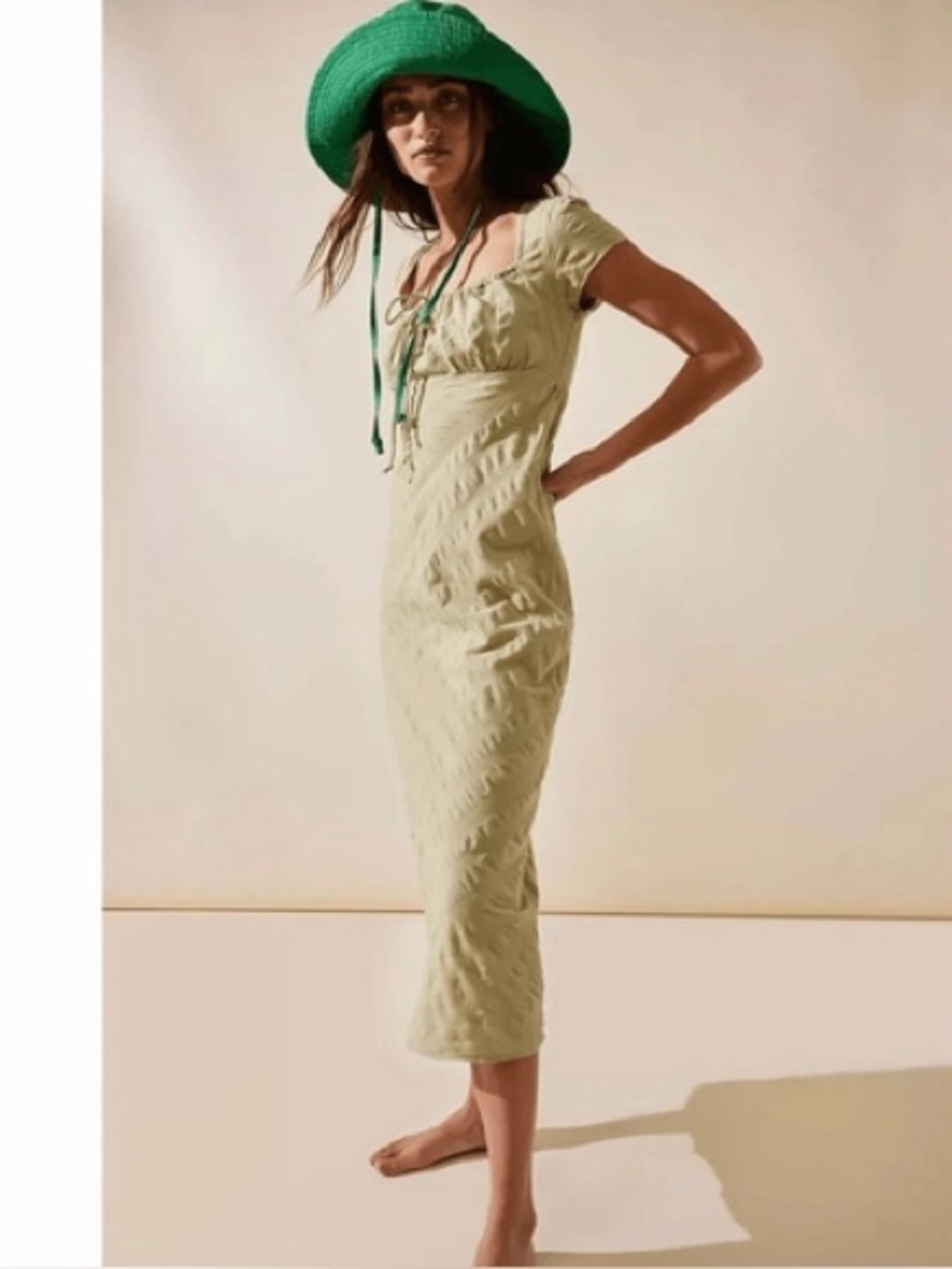 Free People Natalya Midi Dress S